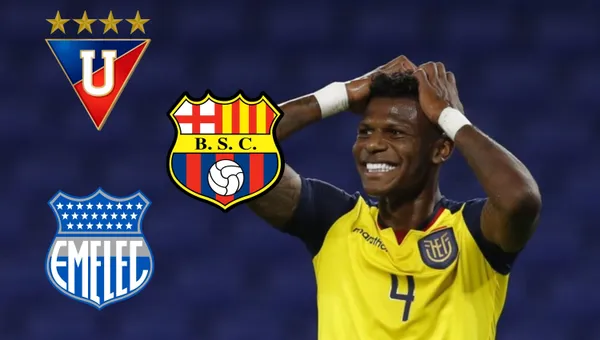 Robert Arboleda confesó que es hincha de un equipo grande de Ecuador, en el que siempre quiso jugar