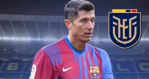 Robert Lewandowski es el fichaje estrella del FC Barcelona y conoce a un jugador ecuatoriano, ganando su respeto por ser crack