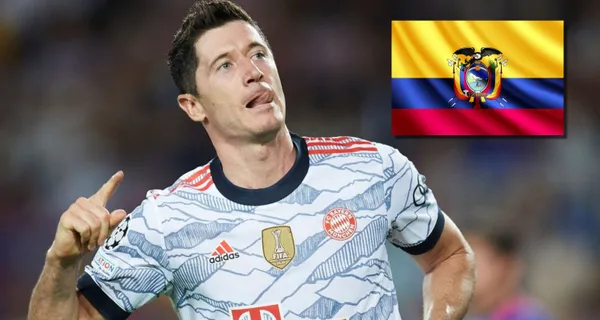 Robert Lewandowski tiene en alta estima a un jugador ecuatoriano y está disputando Nations League con Polonia