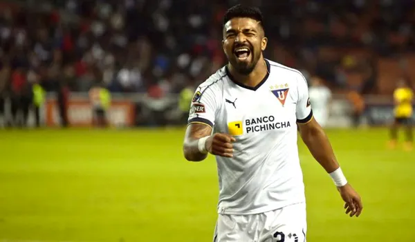 Rodrigo Aguirre está haciendo una buena campaña y su cuota goleadora para Liga de Quito aumenta