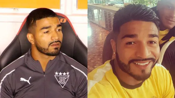 Rodrigo Aguirre-Liga de Quito-Barcelona SC / Foto: API