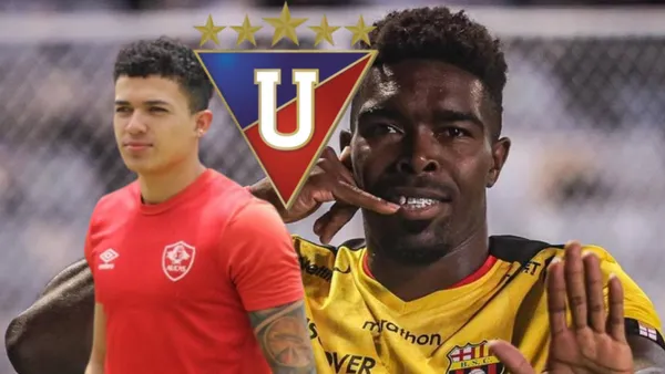 Ronald Briones y Michael Carcelén