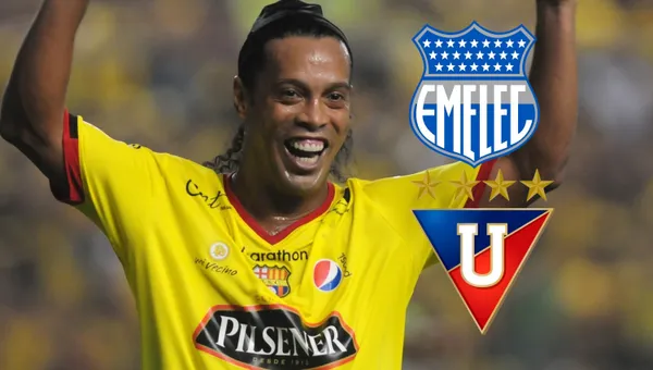 Ronaldinho está en Ecuador y habló de lo que fue la Noche Amarilla con el Ídolo