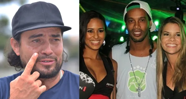 Ronaldinho estuvo en la capital semanas atrás y aprovechó para hacer una fiesta antes de un partido de exhibición que hizo