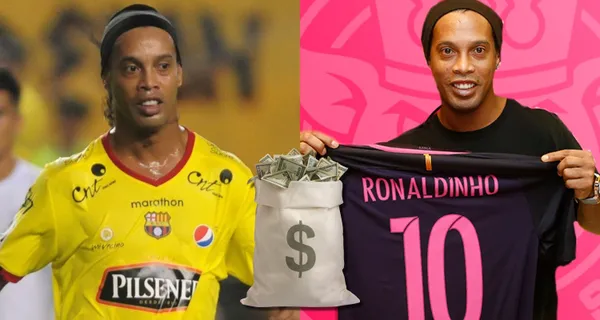 Ronaldinho volverá a las canchas en la King's League, luego de pasar por varios equipos incluyendo a Barcelona SC