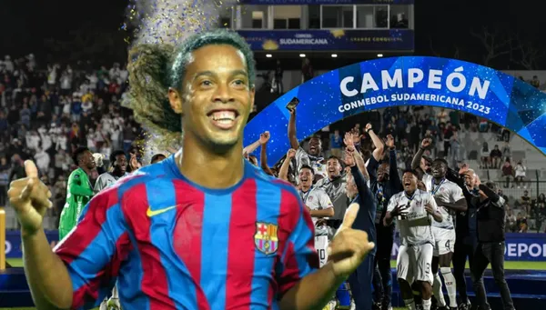 Ronaldinho y Liga de Quito