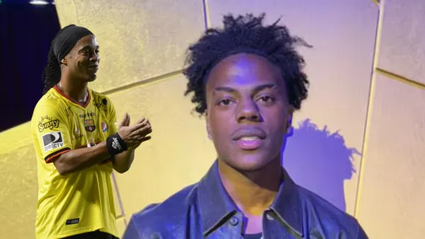 Ronaldinho y Speed (Foto tomada de: Speed/Barcelona SC)