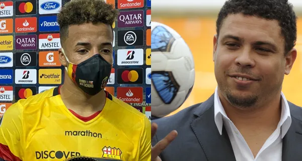 Ronaldo escogió a Byron Castillo en el once ideal de la Copa Libertadores, por su gran desempeño. El lateral derecho a este paso le dejará millones a Barcelona SC