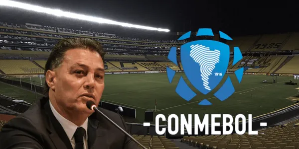 Salió por la puerta de atrás en Barcelona SC y ahora es conmemorado por CONMEBOL