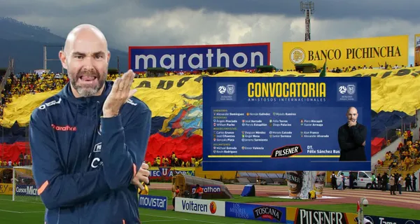 Salió una lista de convocados de la selección ecuatoriana