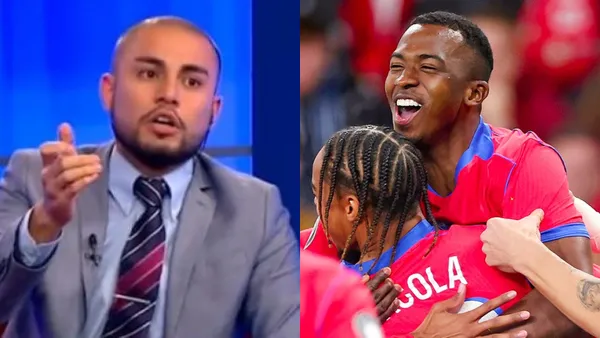 Samuel Vargas-Willian Pacho / Foto: Infobae