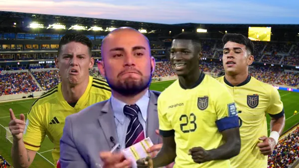 Samuel Vargas y su reacción cuando escuchó que Ecuador es mejor que Colombia