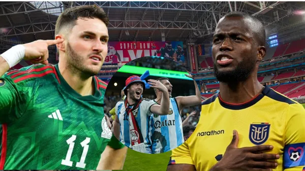 Santiago Giménez y Enner Valencia (Foto tomada de: KTAR/API/Transfermarkt/Sports Illustrated)