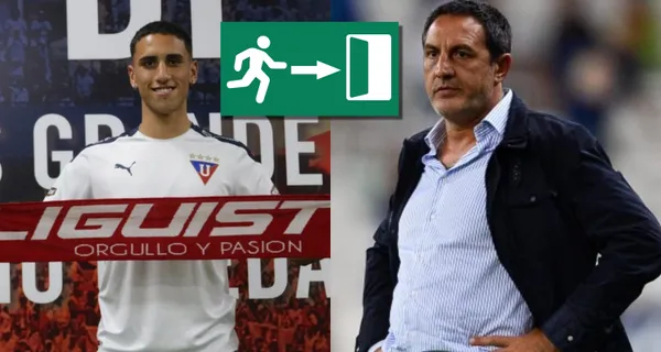 Santiago Scotto está en lista de salida de Liga de Quito y en el equipo de Pablo Marini no se escucha que lo quieran