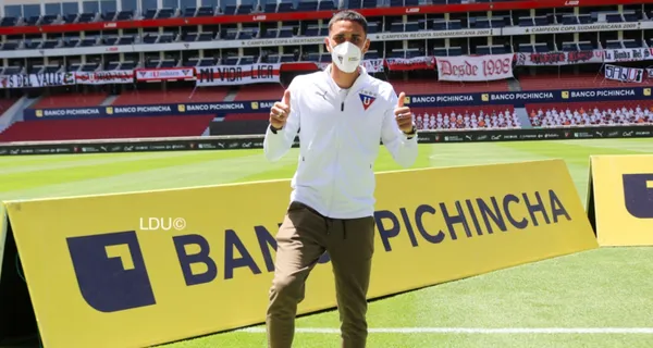 Santiago Scotto fue presentado como refuerzo de Liga de Quito. Le dieron una vuelta por las instalaciones que lo dejaron sorprendido. Mira la posición que tendrá el jugador