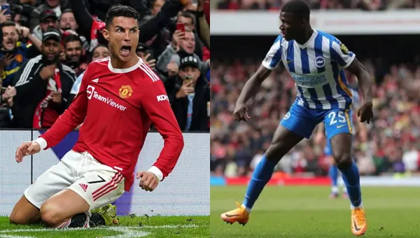 Se confirmó el primer rival de Moisés Caicedo en la Premier League y será Cristiano Ronaldo