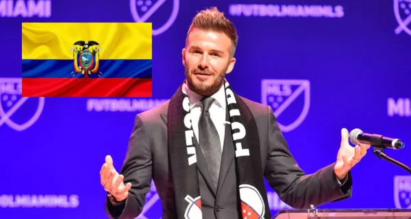 Se confirmó desde Miami que David Beckham está tras los pasos de un ecuatoriano