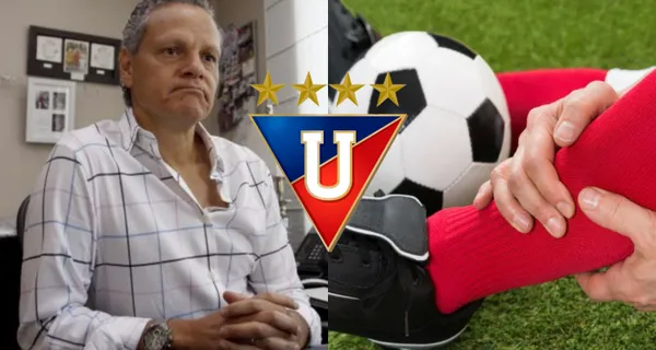 Se confirmó que Marcos Mejía nuevo fichaje de Liga de Quito, se está recuperando de un desgarro y aún así desde Liga pagarán una considerable suma por su pase