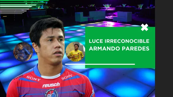 Se dejó llevar por la fiesta y así luce hoy en día Armando Paredes