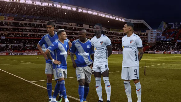 Se detuvo el partido entre Liga y Emelec por fuerte lluvia