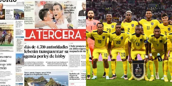 Se dieron con la piedra en los dientes, lo que decían en Chile del Ecuador vs. Qatar