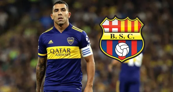 Se escuchó que Carlos Tévez podría ponerse la camiseta de Barcelona SC y no solo para la Noche Amarilla sino todo el 2022