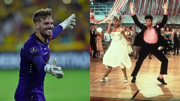 Se filtró un video donde se ve a Javier Burrai bailando luego del triunfo ante Emelec