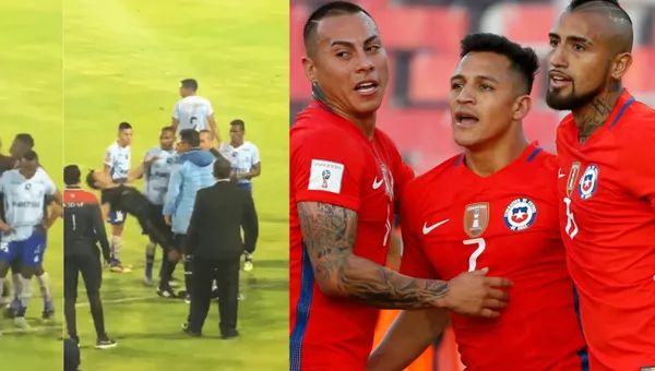 Se hizo tendencia el golpe de Héctor Lautaro Chiriboga al árbitro Alex Cajas