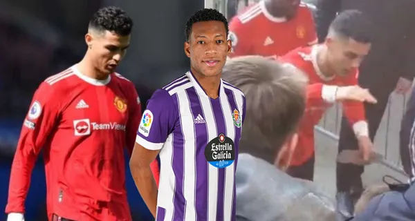 Se puede decir que Gonzalo Plata le dio una lección desde Real Valladolid a Cristiano Ronaldo