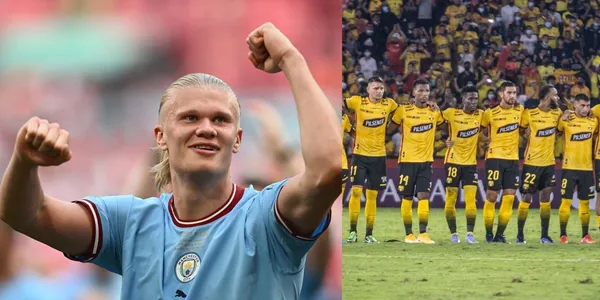 Se puso la de Barcelona SC, cobró $200 mil, hoy aconseja a Haaland