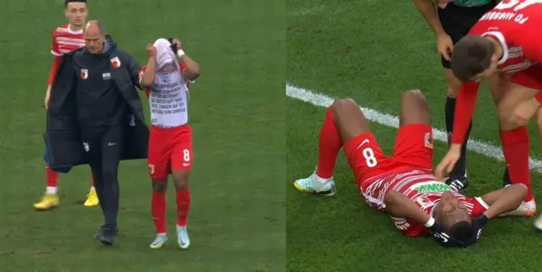 Se reveló el estado de la lesión de Carlos Gruezo que salió del partido con el Augsburgo