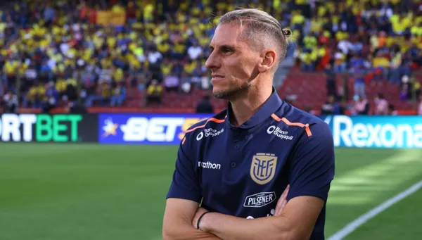 Sebastián Beccacece entrenador de Ecuador