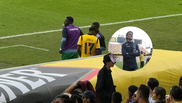 Sebastián Beccacece prefirió no tocar el tema del sparring sino del funcionamiento y entrega de Ecuador en cancha