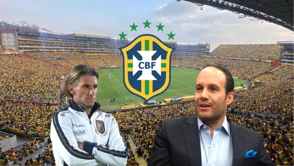 Sebastián Beccacece y Francisco Egas / Foto de: El Futbolero Ecuador