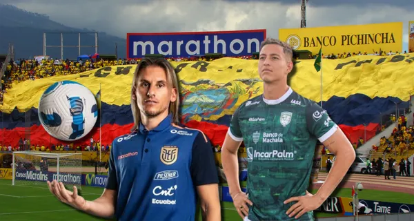 Sebastián Beccacece y Miguel Parrales / Foto: API