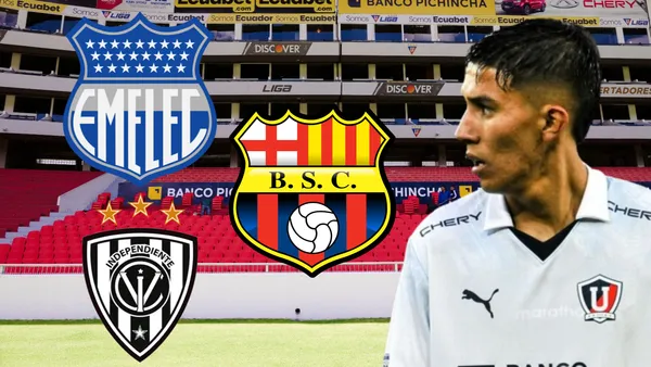 Sebastián González en el Estadio Rodrigo Paz Delgado (Foto tomada de: Liga de Quito/API/Wikipedia)