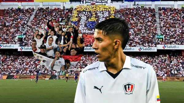 Sebastián González. Foto tomada de: LDU/ESPN