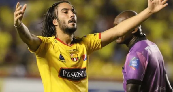 Sebastián Pérez se fue por la puerta de atrás de Barcelona SC, luego de su paso por Boca Juniors y esto hace ahora