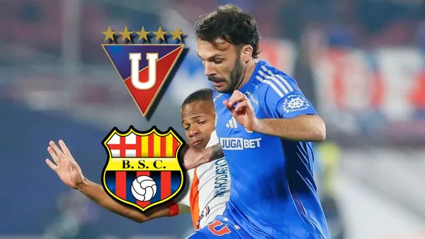 Sebastián Rodríguez en la órbita de 2 grandes del Ecuador: Liga de Quito y Barcelona SC