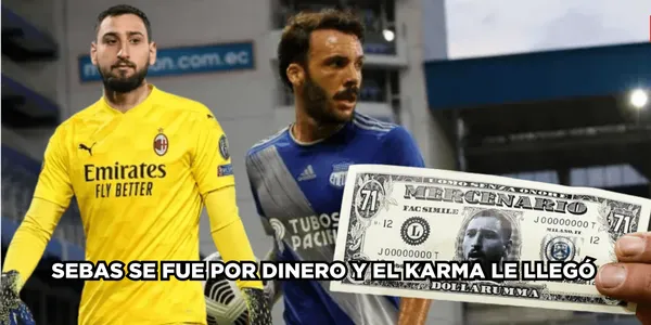 Sebastián Rodríguez se fue de Emelec de mala forma