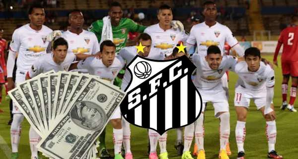 Según el presidente José Delgado llegó una propuesta desde el Santos de Brasil por Luis Canga