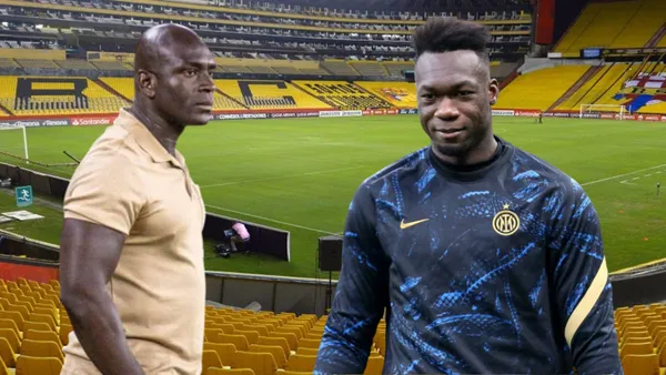 Segundo Alejandro Castillo y Felipe Caicedo (Foto tomada de: Barcelona SC/Transfermarkt/API)