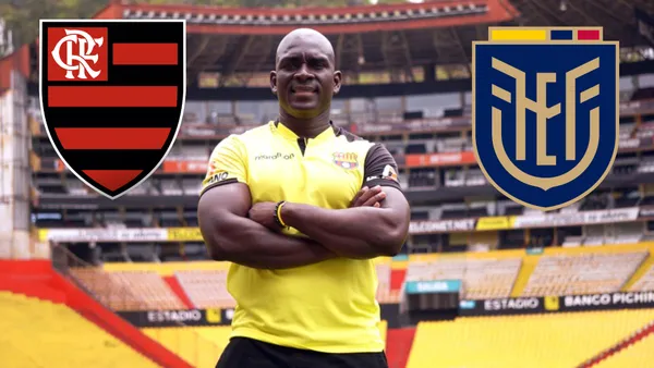 Segundo Castillo, Flamengo y Selección Ecuatoriana / Foto de: El Futbolero Ecuador