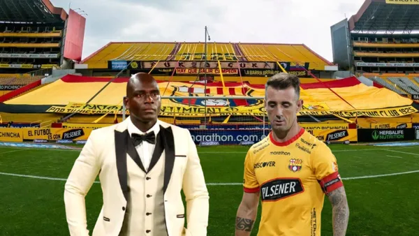 Segundo Castillo y Damián Díaz / Foto de: El Futbolero Ecuador