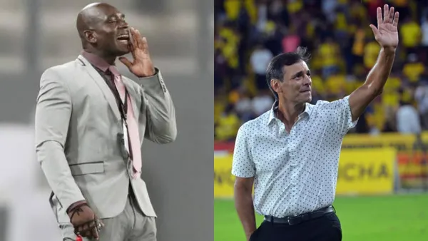 Segundo Castillo y Fabián Bustos / Foto: El Futbolero Ecuador