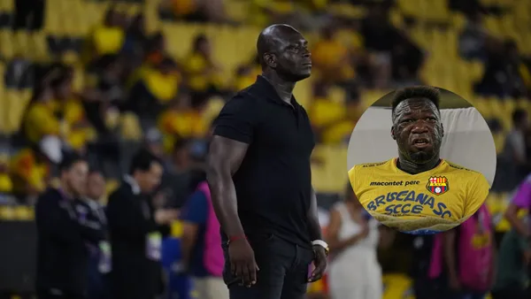 Segundo Castillo y Felipe Caicedo / Foto de: El Futbolero Ecuador
