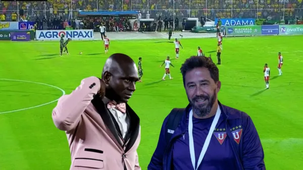 Segundo Castillo y Vitamina Sánchez / Foto de: El Futbolero Ecuador