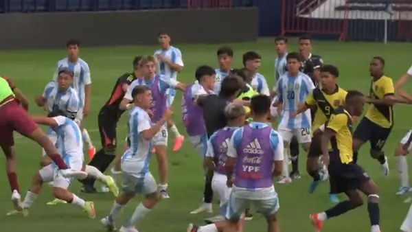 Selección de Ecuador vs Argentina / Foto: Diego Arcos