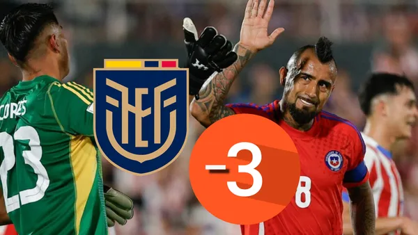 Selección Ecuador-Chile-FEF / Foto: Olé