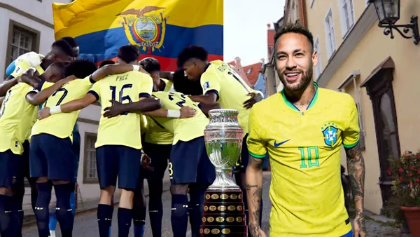 Selección Ecuador, Copa América, Neymar Jr sonriendo. Foto tomada de: Viajeros Mundi/Brasil/La Tri